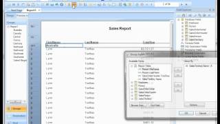 Grouping and Sorting in Crystal Reports [upl. by Naik]