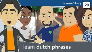 Dutch reflexive verbs  Reflexieve werkwoorden  Dutch language practice Heb je zin episode 29 [upl. by Bobker]