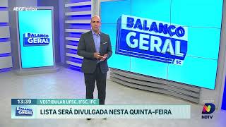 Emoção no ar resultado do vestibular UFSC IFSC e IFC sai nesta quintafeira [upl. by Roobbie610]