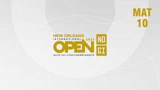 New Orleans IO NoGi 2021  Mat 10 [upl. by Delcine]