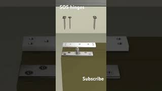 SOS hinges door pocketdoor folding style sos hinges trending [upl. by Reseda761]