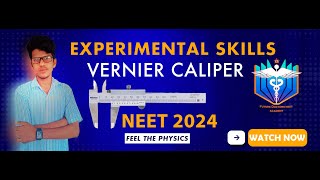 EXPERIMENTAL SKILLS VERNIYAR CALIPER NEET 2024 IN TAMIL [upl. by Yelbmik]