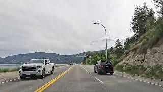 GoPro  Highway Drive  Peachland to Penticton Okanagan British Columbia Canada  4K  June 2024 [upl. by Huskey]