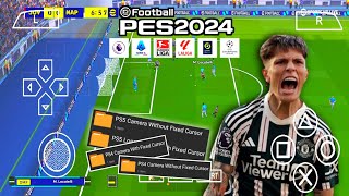 UPDATE EFOOTBALL PES PPSSPP 2024 FULL UPDATE TIM EROPA amp ARAB  CAMERA PS5 HIGH GRAPHICS [upl. by Haisi]