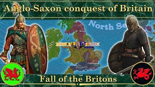 AngloSaxon conquest of Britain ⚔️ Fall of the Britons [upl. by Areic393]