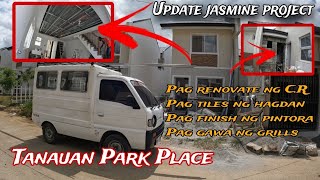 Pagrenovate ng CR Pagkabit ng tiles sa Hagdan Pagfinish ng Pintura Tanauan Park Place EP439 [upl. by Eremaj373]