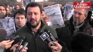 Charlie Hebdo Salvini quotMilioni di musulmani pronti a sgozzarci Basta buonismoquot [upl. by Yeliac]