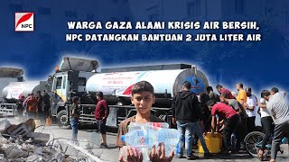 LUAR BIASA RAKYAT INDONESIA AKHIRNYA KIRIM BANTUAN AIR BERSIH UNTUK PALESTINA [upl. by Esli278]