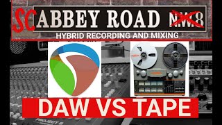 DAW Vs Tape Reaper and Fostex A8 battle out for audio supremacy [upl. by Chambers]