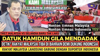 FENOMENA LANGKA Detikdetik Ribuan Warga Malaysia Tiba Di Bahrain Untuk Dukung Indonesia vs Bahrain [upl. by Aylad]