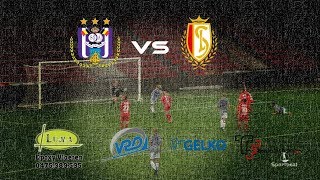 RSC Anderlecht vs Standard 4 0 verslag Sportbeat [upl. by Thurmann]