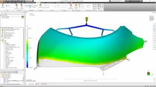 Autodesk Moldflow  3D resin transfer molding [upl. by Burne603]