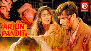 Arjun Pandit  Bollywood Action Movies  Sunny Deol  Juhi Chawla [upl. by Fonville]