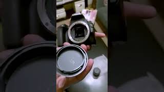 canon Eos 250d Unboxing with 1855mm kit lens [upl. by Batruk]