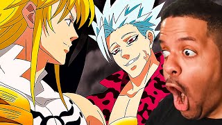 BAN VS DEMON KING MELIODAS  The Seven Deadly Sins season 4 Episode 1112 Reaction [upl. by Caddric]