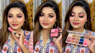 TEENAGE MAKEUP TUTORIAL with Affordable Products 🌸 Easy Simple Teenage Party Makeup Look  LINDA [upl. by Atteras]