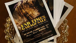 END TIMES GARAGE SALE RECORD FLIP VIDEO Episode 45 [upl. by Noxas]