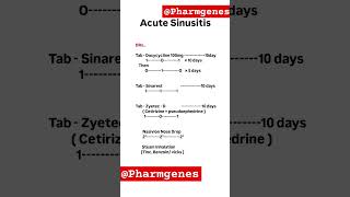 Acute Sinusitis Treatment  sinusitistreatment sinusinfection treatment viralshort shorts [upl. by Bronny]