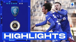 EmpoliSpezia 22  Vignato rescues late draw for Empoli Goals amp Highlights  Serie A 202223 [upl. by Nilyad]