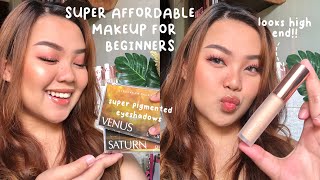 affordable makeup recommendations for beginners  ˘ ³˘  part 1 ♡ philippines [upl. by Schuler]