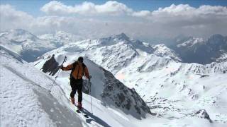 Skitour Suldenspitze  Monte Cevedale  Zufallspitze [upl. by Enawyd]