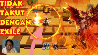 Demon Lord Tidak Takut Dengan Exile Lost Saga Origin  Demon Lord Gameplay [upl. by Akeem]