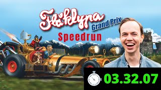 Flåklypa Speedrun 100   Verdensrekord [upl. by Ahsieyt]