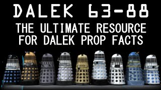 A brief overview of Dalek 63•88 [upl. by Enyahs907]