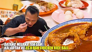 Halal Ee Ji Ban Chicken Rice Ball Melaka [upl. by Airot]