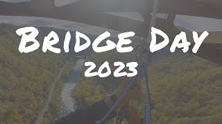 Bridge Day Rappel 2023 [upl. by Yarak156]