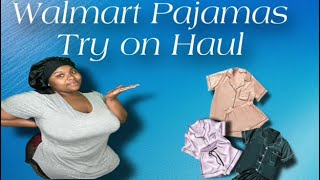 Walmart Pajamas ￼Try On Haul 🩵 [upl. by Horne152]