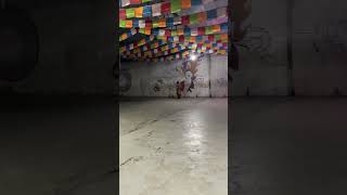 skate race 😱😂 skating skateshortvideo nepal rollerskating [upl. by Ahsaya663]