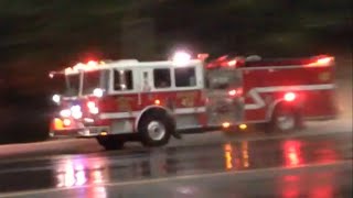 Fort Meade MD Engine 452 responding [upl. by Ennayelsel345]