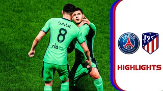 PSG Vs Atletico Madrid Match Highlights [upl. by Karin891]