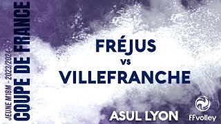 2024 CDF M18M  FRÉJUS vs VILLEFRANCHE  quart de finale [upl. by Monti]