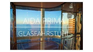 AIDAprima Glasfahrstuhl [upl. by Branen]