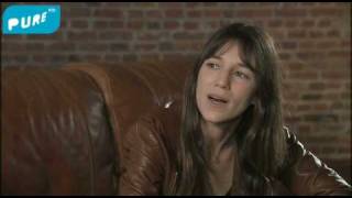 CHARLOTTE GAINSBOURG INTERVIEW ON PURE [upl. by Ernesta]