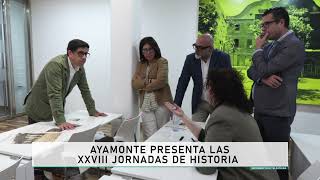 Ayamonte presenta las XXVIII Jornadas de Historia Teleonuba [upl. by Alastair630]