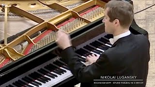 Lugansky  Rachmaninoff ÉtudeTableau in D minor Op 33 No 4 No 5 [upl. by Affrica]