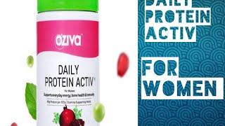 Oziva herbs daily protein activ  oziva protein review shortvideo ozivaprotein shorts oziva [upl. by Annor]