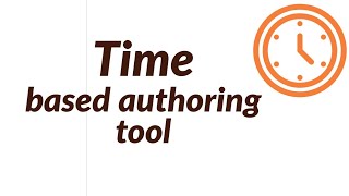 Time based authoring tools  Types of authoring tools  Part 33 authoring tools in multimedia [upl. by Nesnaj]