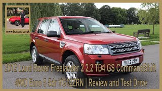 2012 Land Rover Freelander 2 2 2 TD4 GS CommandShift 4WD Euro 5 5dr YG12ZRN  Review and Test Drive [upl. by Abernon]