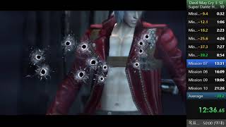 Devil May Cry 3 SE  Heaven or Hell NG Super Dante Speedrun 4210 [upl. by Lukin]