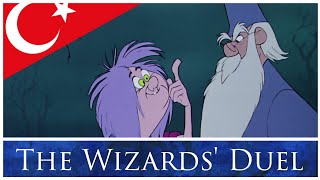 The Sword in the Stone 1963  The Wizards Duel part 1  Turkish Türkçe [upl. by Lovell627]