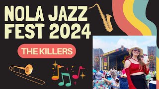 New Orleans Jazz Fest 2024 The Killers Headlining [upl. by Ilatan436]