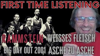 Rammstein Weisses Fleisch amp Asche Zu Asche Big Day Out Festival 2001 Reaction [upl. by Ittocs]