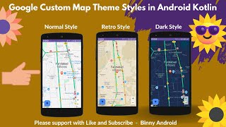 custom map map theme style Json with map them stylecustomize google map colors [upl. by Repohtsirhc]