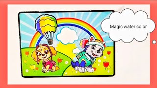 Water magic colour for kids  Water colour for kids [upl. by Eiten706]