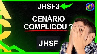 FICOU PREOCUPANTE O CENÁRIO DA AÇÃO JHSF OU APENAS CORREÇÃO  VALE A PENA COMPRAR  jhsf3 [upl. by Anelagna]