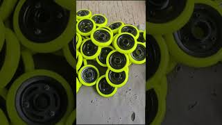 Sweeper cleaning Asia Pacific wheelcasters casterwheels qianyuecaster castorscastersupplier in [upl. by Yentihw470]